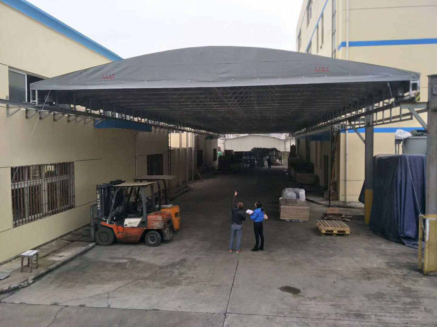 電（diàn）動推拉雨篷